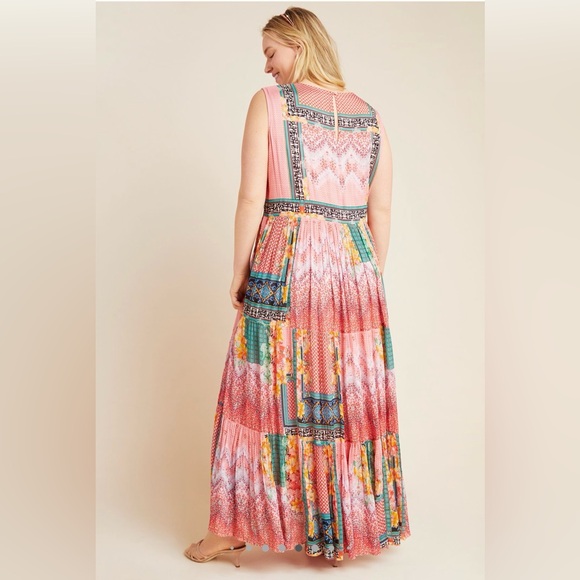 NWT Antropologie Alessandra Maxi Dress 12 - Picture 6 of 8